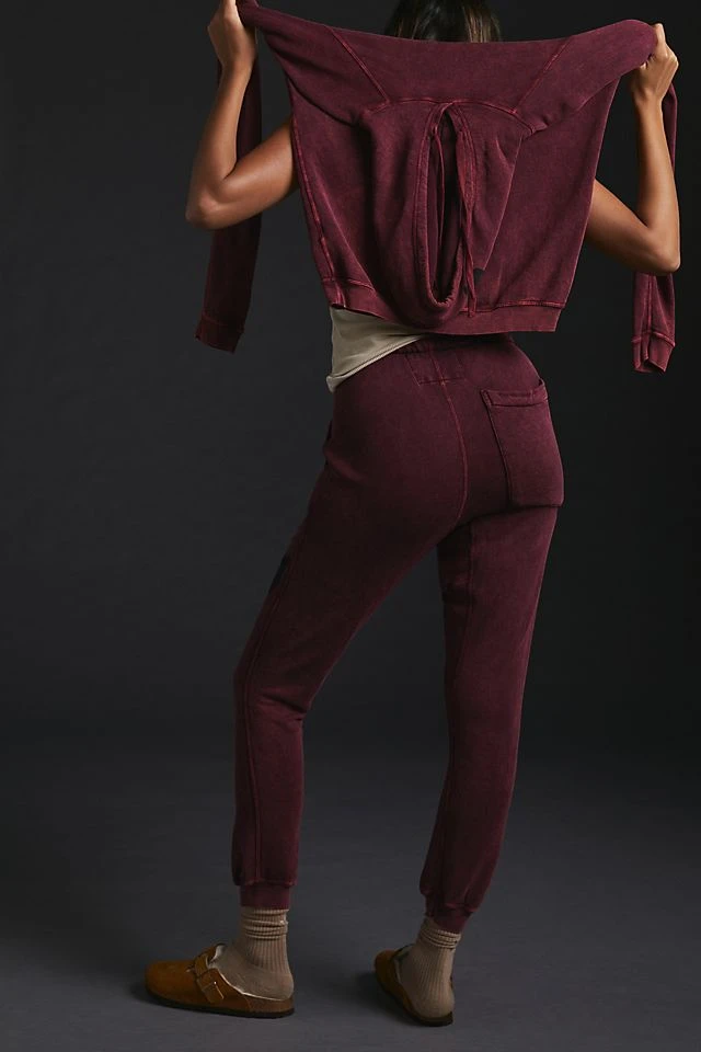 Best reviews of ???? FREECITY Superfluff Lux Vintagebath Pocket Sweatpants WINE ❤️ - Image 4