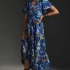 Best Sale ???? The Somerset Collection By Anthropologie The Somerset Maxi ???? Dress SAPPHIRE ????