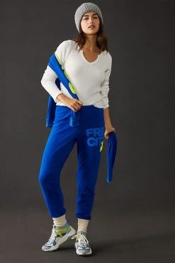 Budget ⌛ FREECITY Exclusive Sweatpants BLUE ✨