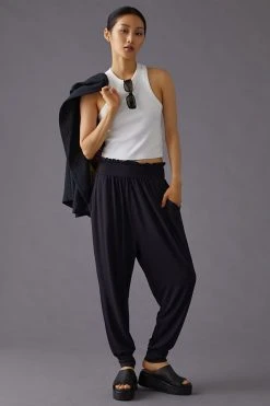 Budget ❤️ Daily Practice By Anthropologie Relaxed Pants BLACK ????