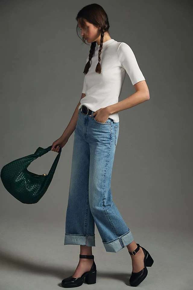 Cheap ⭐ Maeve Mock Neck Top WHITE ???? - Image 4