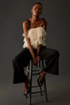 Wholesale ✨ Sunday In Brooklyn Tie-Strap Tank IVORY ????