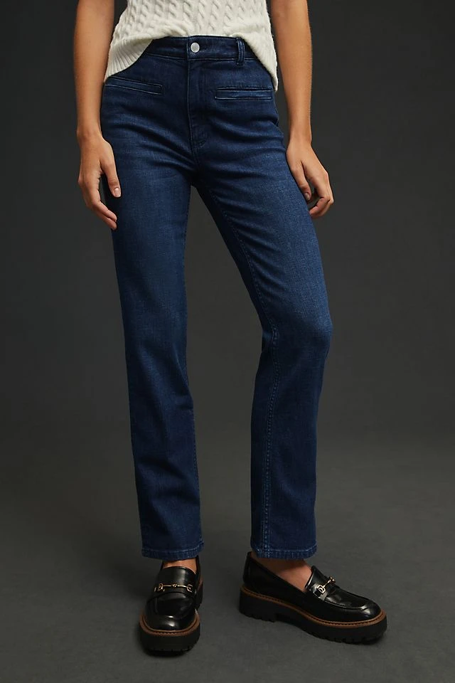 Best Sale ???? Maeve Essential Mid-Rise Kick-Flare Crop ???? Jeans MEDIUM RINSE ???? - Image 3