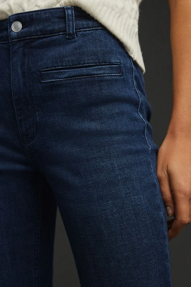 Best Sale ???? Maeve Essential Mid-Rise Kick-Flare Crop ???? Jeans MEDIUM RINSE ???? - Image 6