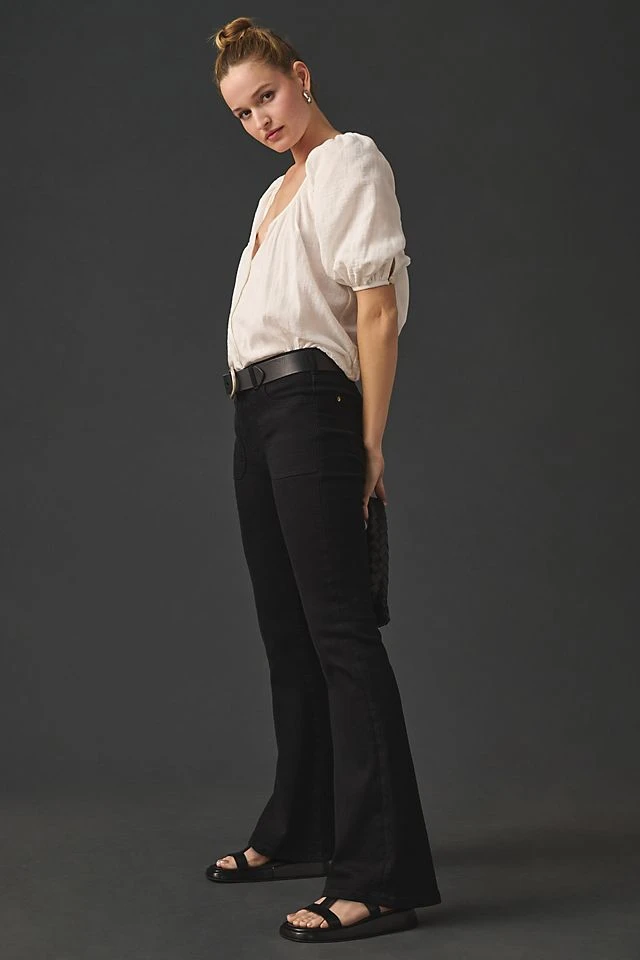 Flash Sale ???? Pilcro The Icon Flare ???? Jeans SAGITTA BLACK WASH ???? - Image 2