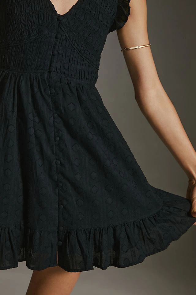 Promo ???? By Anthropologie The Peregrine Mini ???? Dress BLACK ⭐ - Image 2