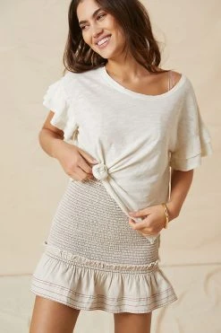 Top 10 ✔️ Pilcro Heritage Femme Tee WHITE ????