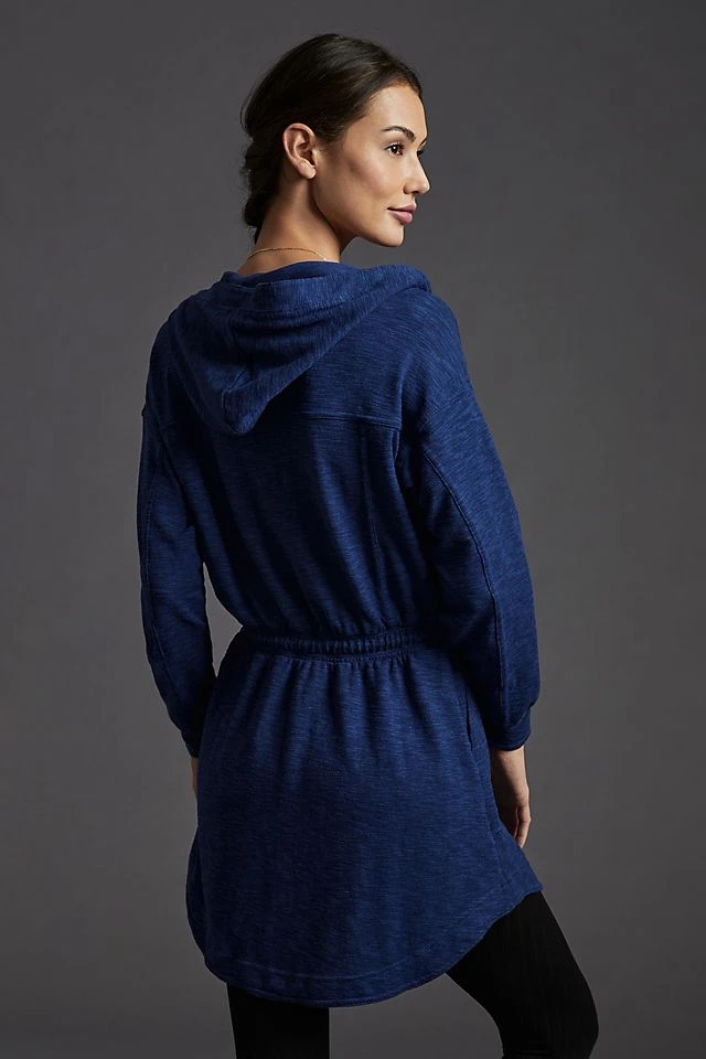 Cheapest ???? Daily Practice By Anthropologie Afterglow Hooded ???? Dress NAVY ???? - Image 2