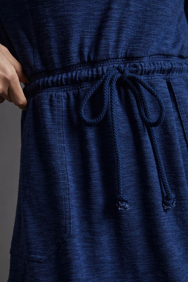 Cheapest ???? Daily Practice By Anthropologie Afterglow Hooded ???? Dress NAVY ???? - Image 3