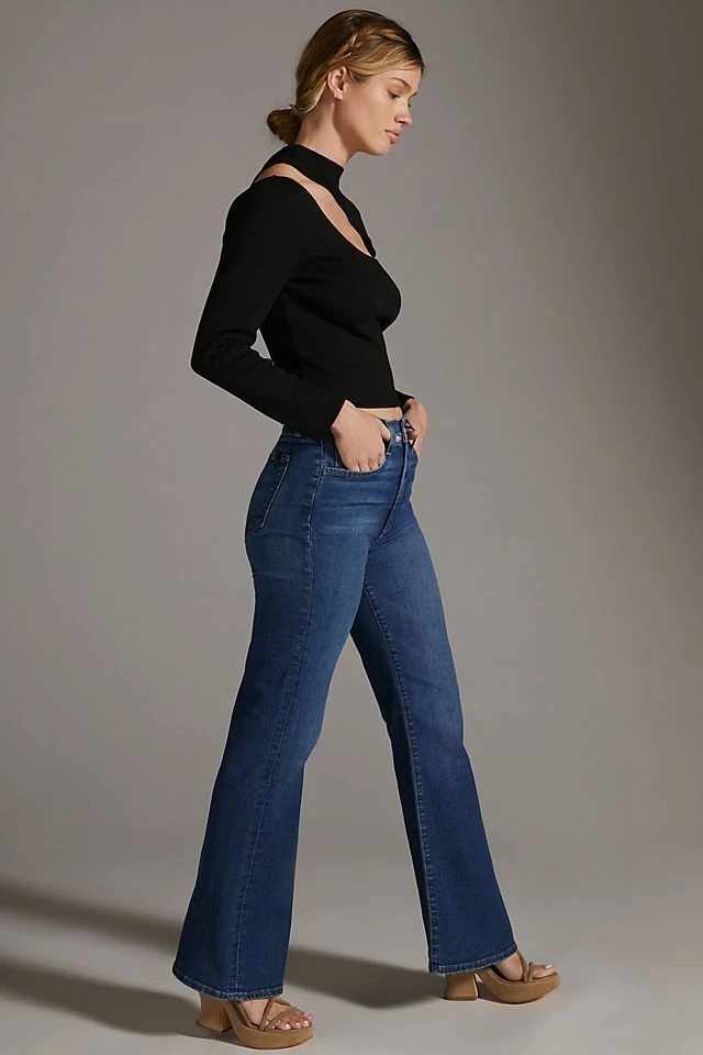 Brand new ???? Joe's ???? Jeans Petite The Molly Athena High-Rise Flare ???? Jeans DENIM MEDIUM BLUE ???? - Image 3