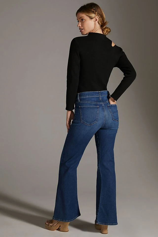 Brand new ???? Joe's ???? Jeans Petite The Molly Athena High-Rise Flare ???? Jeans DENIM MEDIUM BLUE ???? - Image 4