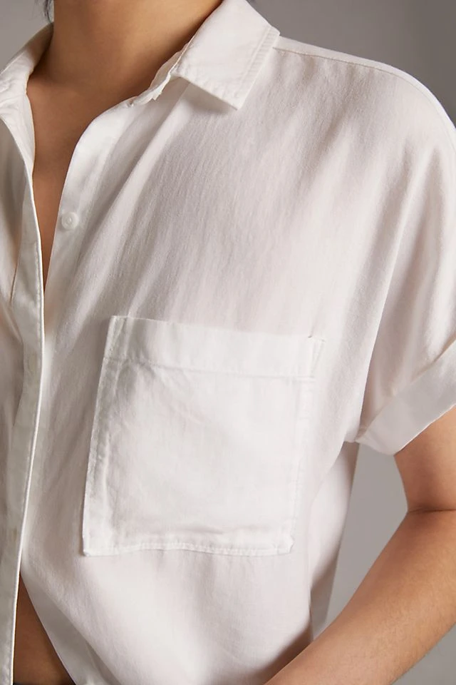 Deals ???? Cloth & Stone Breezy Buttondown WHITE ???? - Image 2