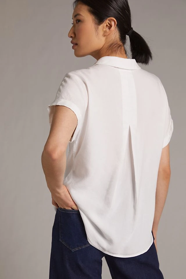 Deals ???? Cloth & Stone Breezy Buttondown WHITE ???? - Image 3