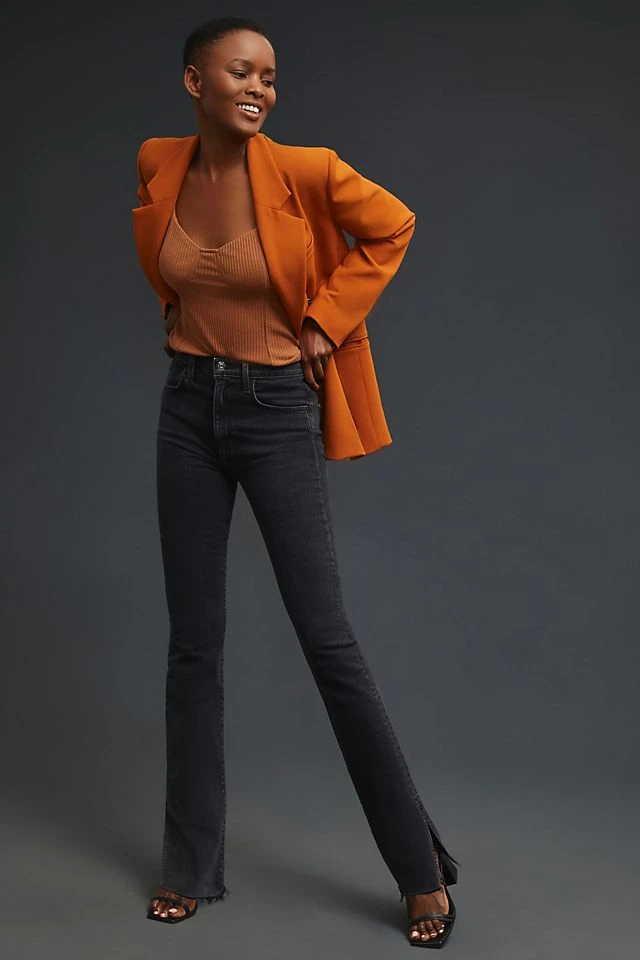 Best deal β Favorite Daughter Valentina Tower Slim Straight ???? Jeans BLACK ???? - Image 6