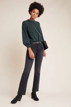 Outlet ✔️ Joe's ???? Jeans Joe's The Provocateur Mid-Rise Petite Bootcut ???? Jeans BLACK ⌛