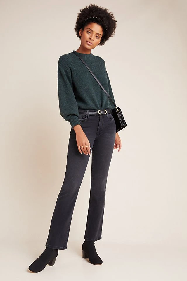 Outlet ✔️ Joe's ???? Jeans Joe's The Provocateur Mid-Rise Petite Bootcut ???? Jeans BLACK ⌛