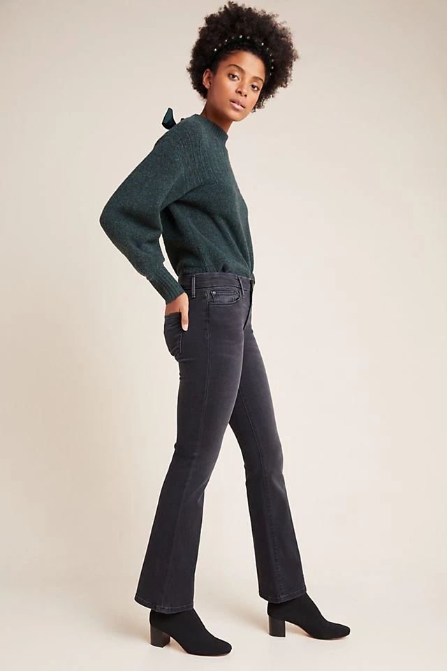 Outlet ✔️ Joe's ???? Jeans Joe's The Provocateur Mid-Rise Petite Bootcut ???? Jeans BLACK ⌛ - Image 2