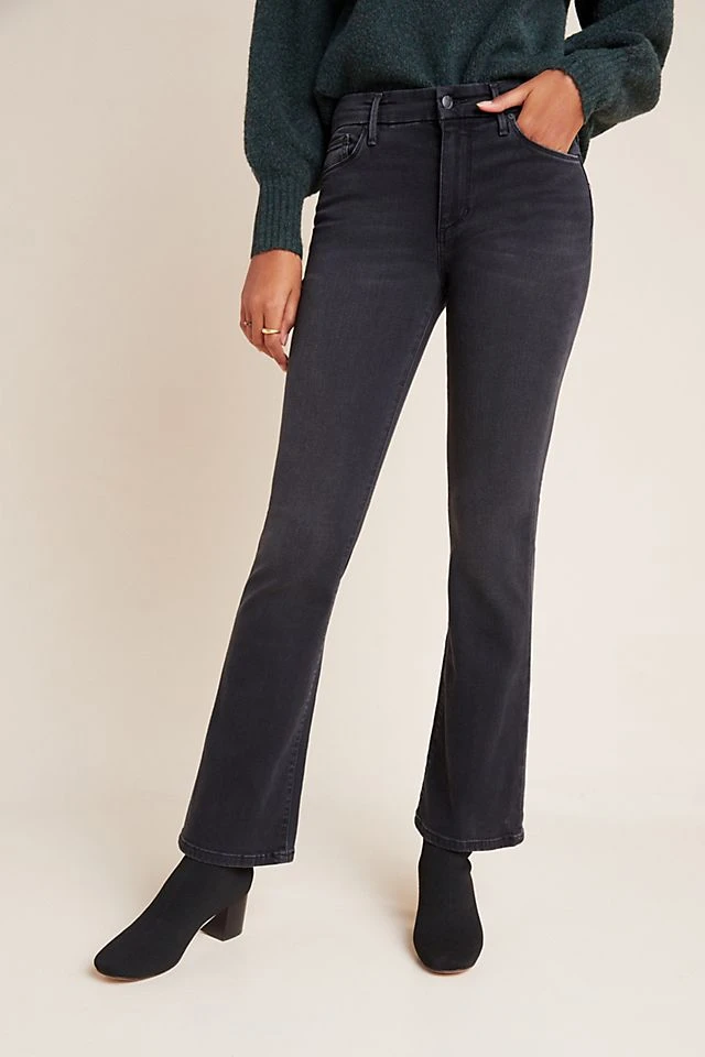 Outlet ✔️ Joe's ???? Jeans Joe's The Provocateur Mid-Rise Petite Bootcut ???? Jeans BLACK ⌛ - Image 3