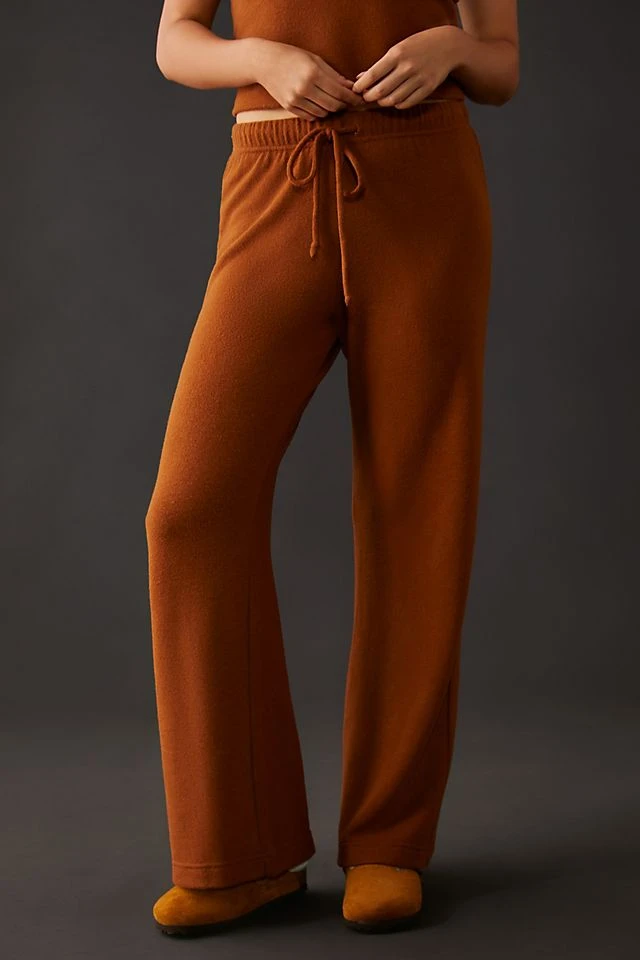 Budget ⌛ Donni Wide-Leg Sweater Pants BRONZE ???? - Image 2