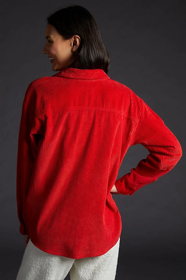 Hot Sale ???? Donni Corduroy Button Down ???? Shirt RED ???? - Image 2