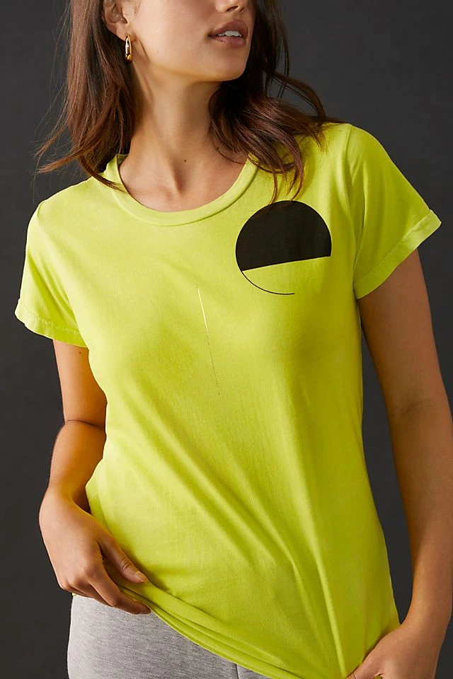 Wholesale ???? FREECITY SIGN/GOLDENline Short-Sleeve Tee YELLOW โ - Image 4