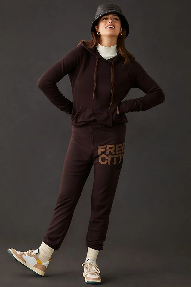 Budget ⭐ FREECITY Superfluff Lux Pullover Hoodie Sweatshirt BROWN ???? - Image 4